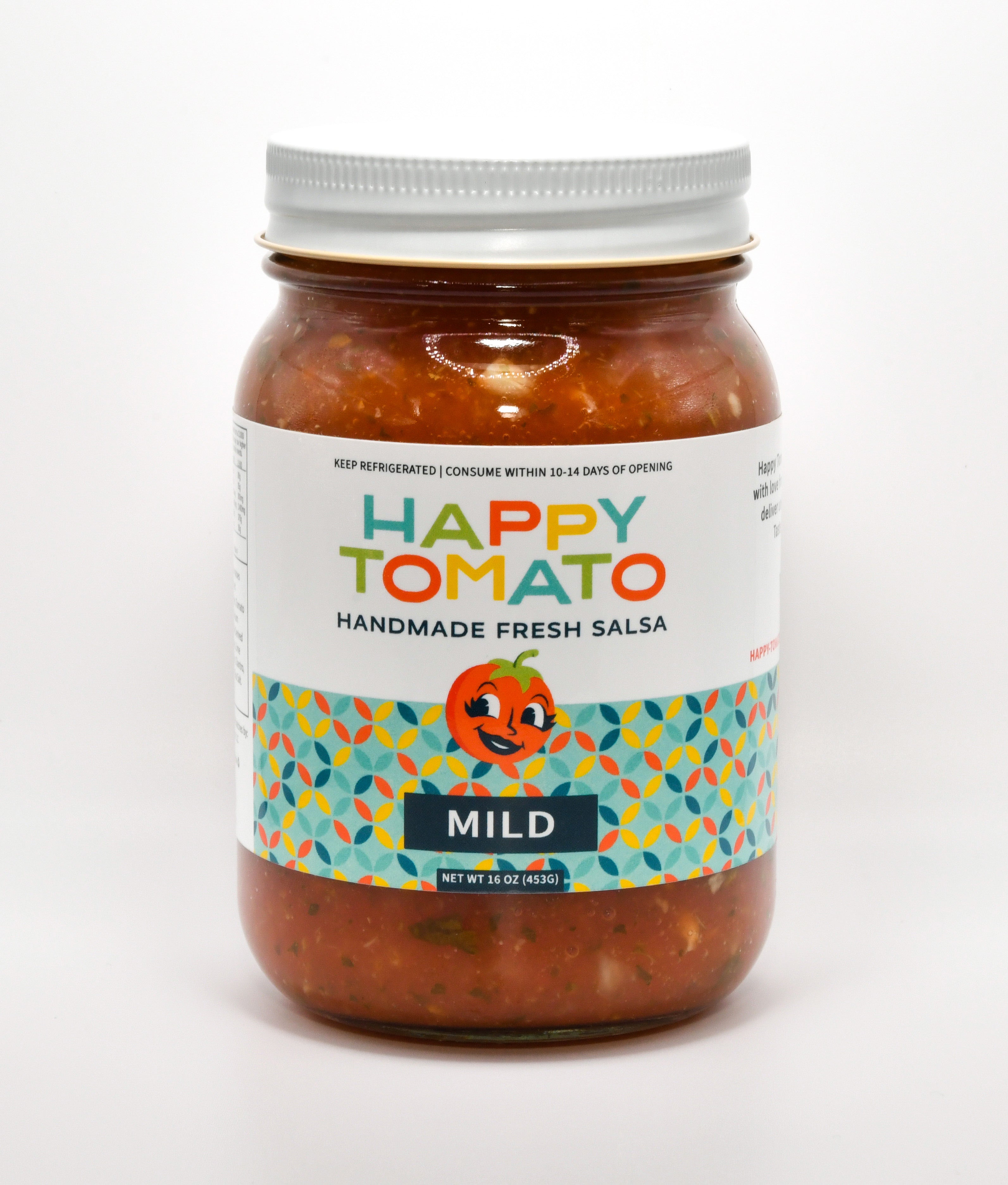 Mild Salsa - Handmade, All Natural Mild Salsa | Happy Tomato